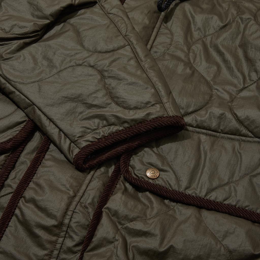 PENFIELD Quilted Hooded Duffle Coat Olive_Fr3Wc80U