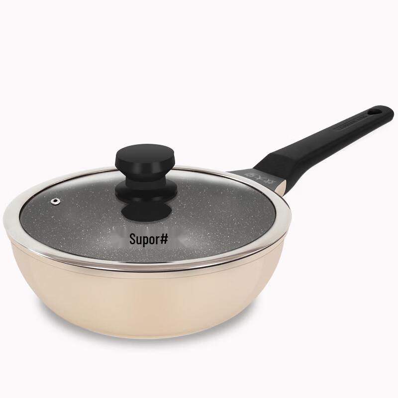 COOKER KING 24cm Japanese Style Die-Cast Non-Stick Wok