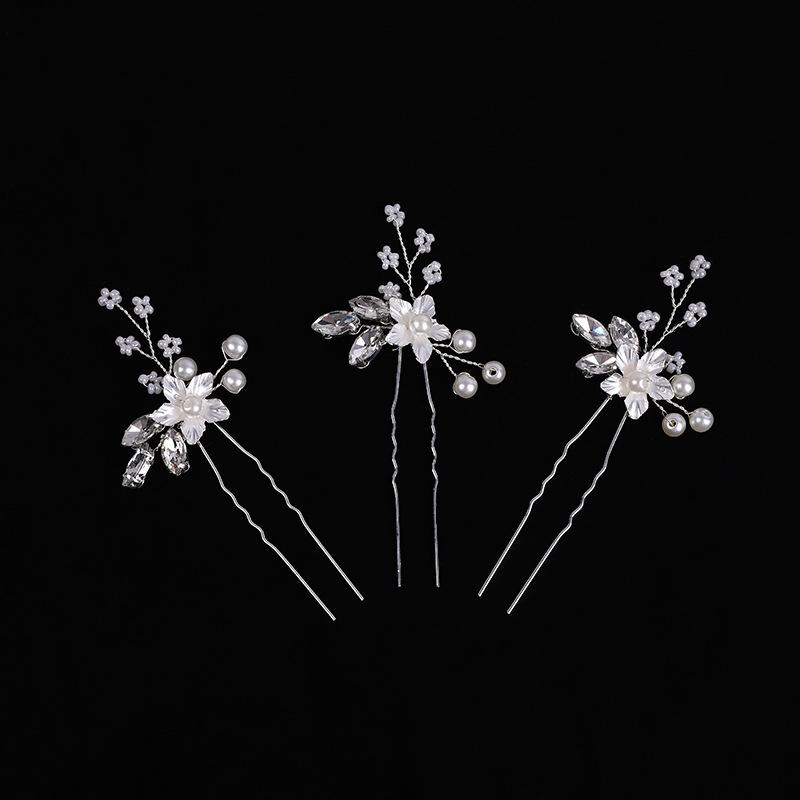 

Заколка для волос свадебное платье U-образный диск шпилька для волос аксессуары для волос свадебные украшения простые и красивые головные уборы стразы