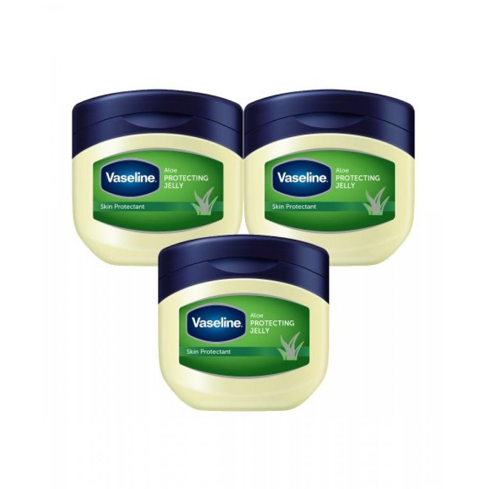 Vaseline Aloe Protecting Jelly 100ml 3pcs NONE