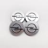 4 pièces 64mm Cache-moyeu de roue de voiture Cache-moyeu central de roue Badge Pour Opel Astra H G J Lnsignia Mokka Zafira Corsa Vectra C D Antara