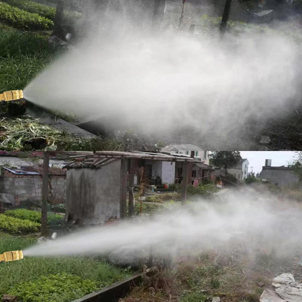 Brass Construction Atomizing Nozzle Wet Conditions Leak-Free Installation Stable Performance For Agricultural Use