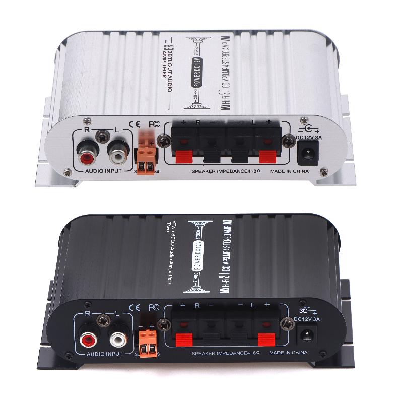 1 Set Hifi 2.1 Kanal Leistungsverstärker Stereo Bass Sound Auto St-838 Heimkino Verstärker Medienplayer Subwoofer Verstärker