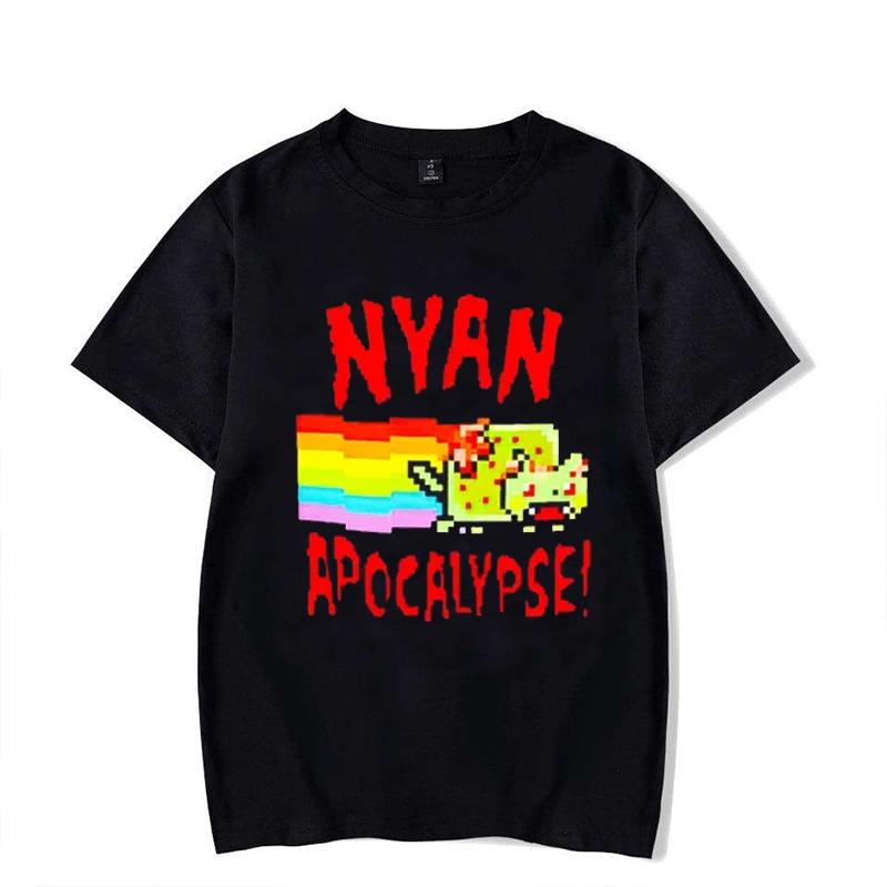 Funny Wile E Coyote Tee Shirt Men Women Cartoon Casual T-shirt Graphic Size Tops Streetwear Y2k Tshirt Hip Hop Gothic Clothes