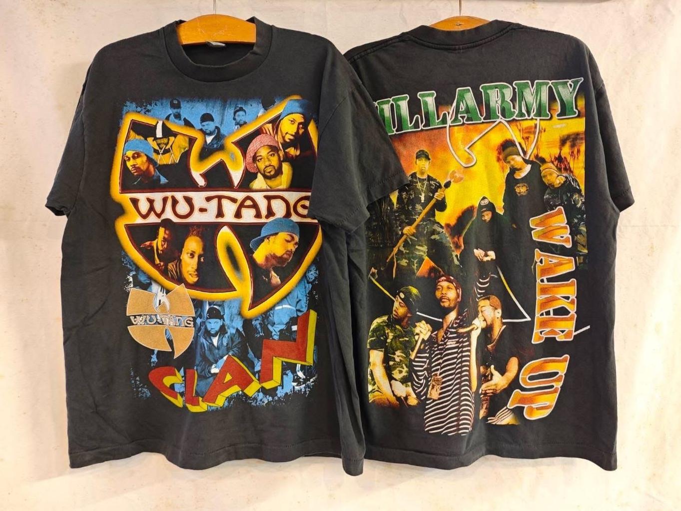 Wu-Tang Clan Killarmy Vintage 90s Wake Up Rap Hip Hop Music XL REPRINT Unisex T-Shirt M