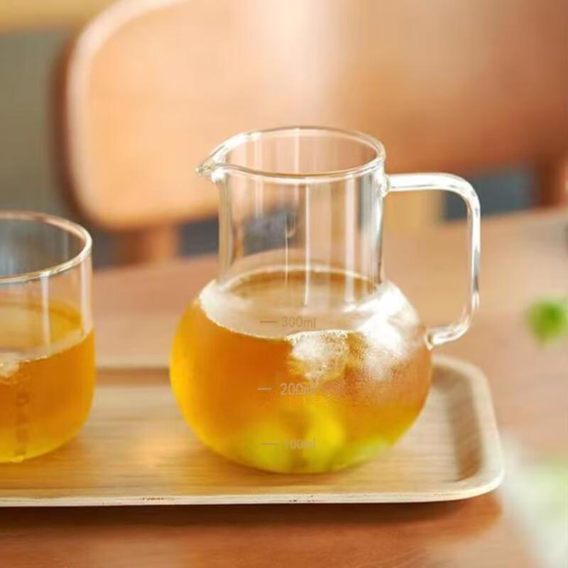 High Borosilicate Glass Tea Fairness Pitcher