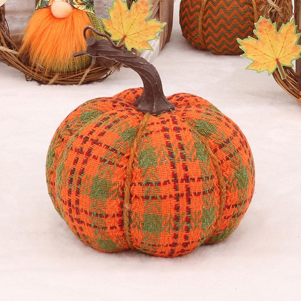 Holiday Decor Pumpkins Props Home Party Vintage Style Pumpkins Props Ornaments For Party Festivals Decor