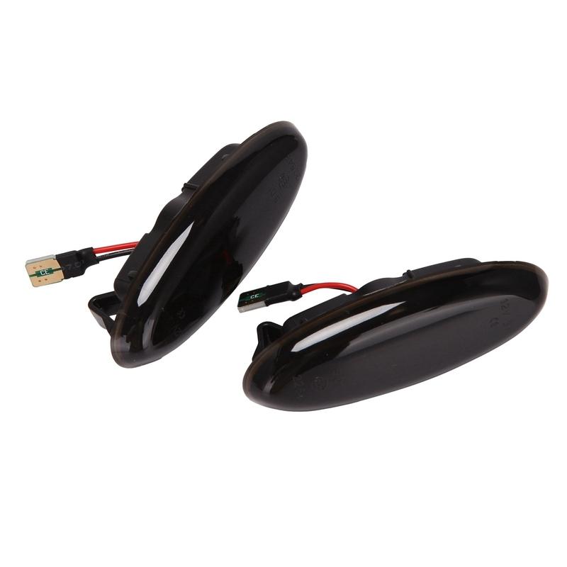 Efficientt-Car Side Marker Light LED Turn Signal Light For Mazda B2500 Pickup Truck 323 Tribute Protege Astina 1998-2001