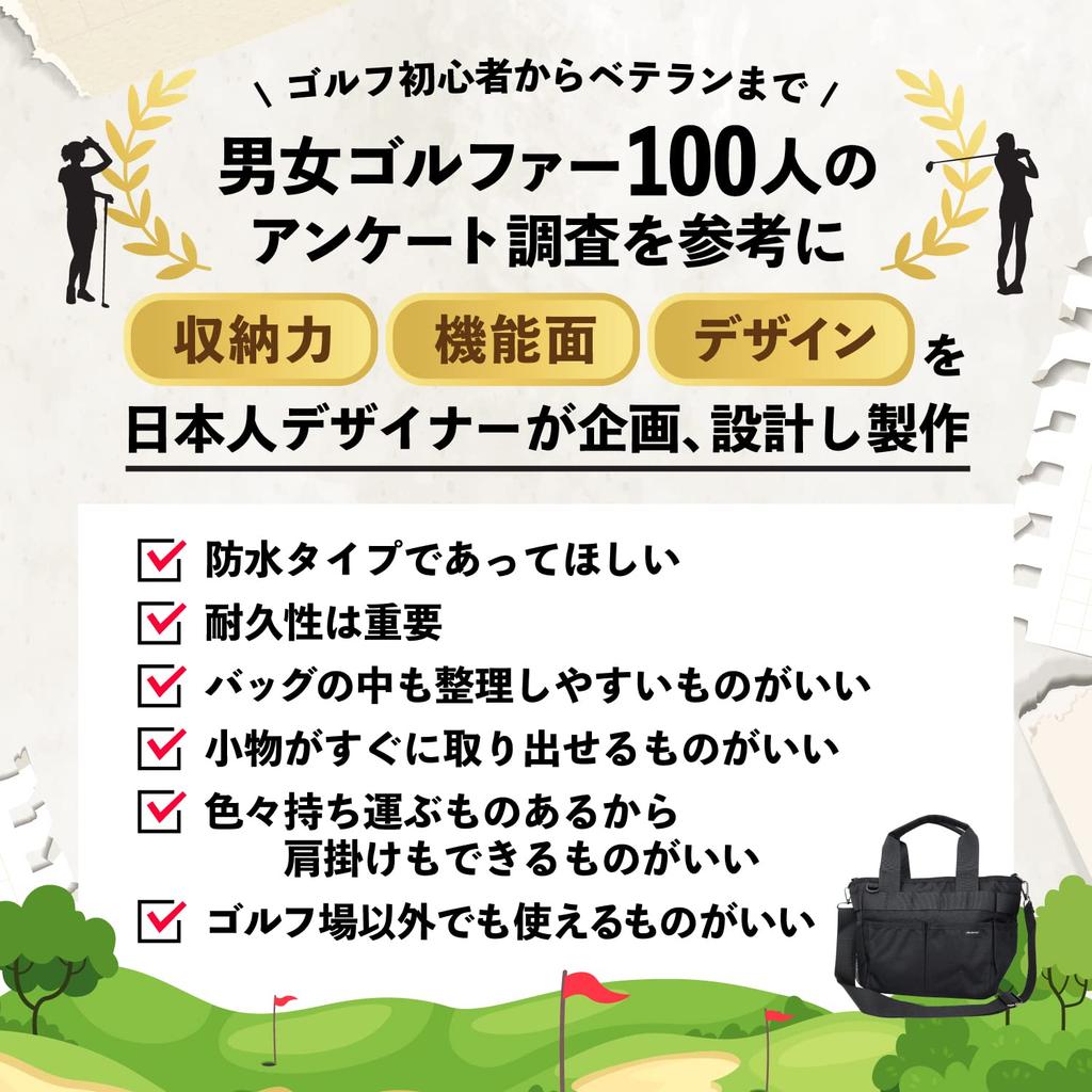 LINOLUNA Runde Tasche mit Schulter, rund, Tragetasche, Cartbag, Golftasche, runde Tasche, Herren/Damen [wasserdichter Gürtel] (Marine)