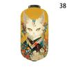 20x35cm Japanese Kimono Samurai Cat Art Pattern Lantern Restaurant Izakaya Cuisine Decor Advertising Sign Ukiyo-e Cloth Lanterns