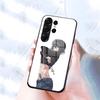 S-Shizuku M-Murasaki Phone Case For Samsung S26 S25 S24 FE S23 S22 S21 Plus S20 Ultra Note20Ultra Black Glass Cover