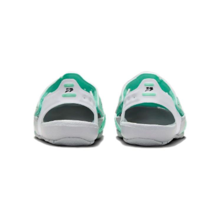 Jordan Flare Green Glow Wolf Grey White Black (TD) Baby Sneakers CI7850-302