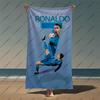 Prosop de Plajă Fotbalist Ronaldo Baie Piscină Exterior Iubitor Uscare Rapidă Cadou Piscină Călătorie Vacanță Moale Camping Fotbal Sporturi Fierbinte
