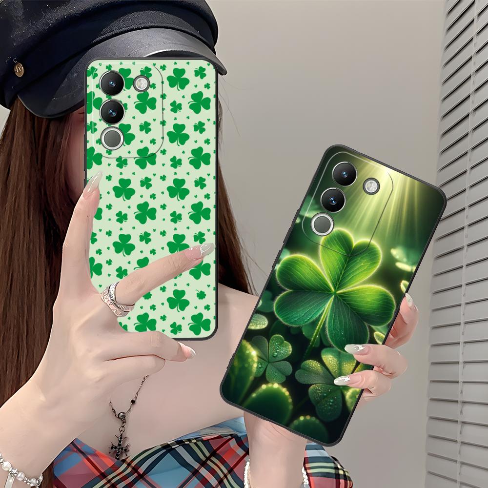 Saint Patrick's Day Mobile Phone Case for VIVO Y77 76 75 74 73 72 58 56 55 51 50 38 36 Y19 Y18 Y03 Y01 5G Printing Cover