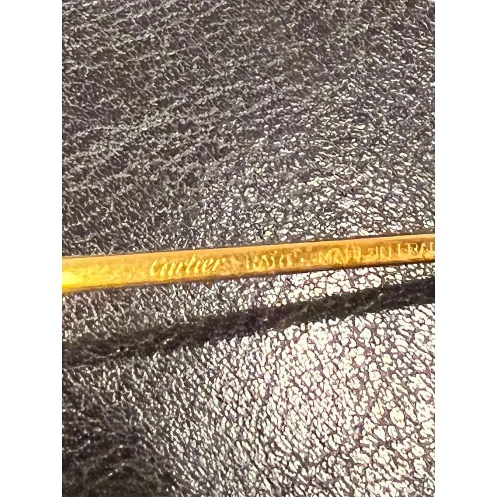 Used Cartier Cartier Glasses Maillon Panthre Chain Motif Vintage
