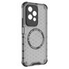 For Honor 200 Lite Magnetic Case Honeycomb TPU+PC Cell Phone Cover