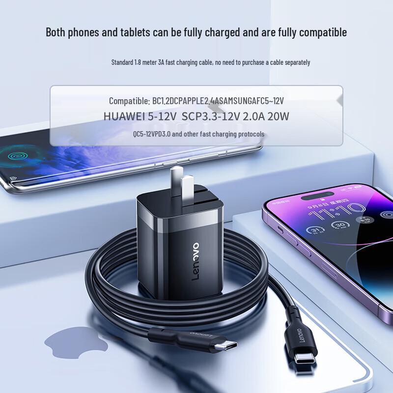 Lenovo GaN Type-C Laptop Charger 65W