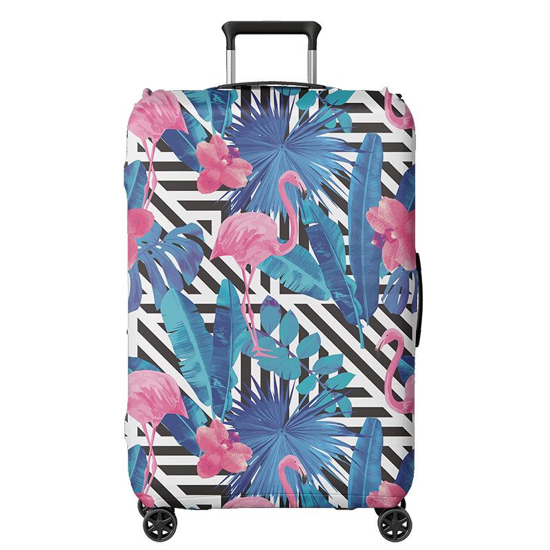 Přizpůsobitelný zesílený kožený cestovní kufr Obal proti prachu