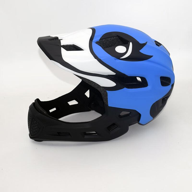 COOGHI Kids Full Face Safety Helmet синий