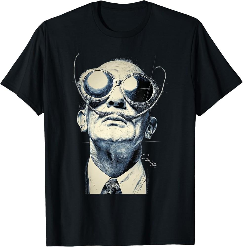Футболка с портретом в сюрреалистических арт-очках 3XL