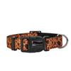 Haustier Katze und Hund Zubehör Halloween Serie Halsband, Kürbismuster Halsband