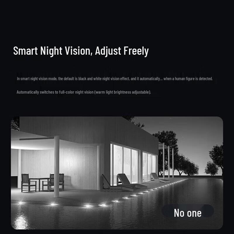 Ezviz H3 3MP Outdoor Wi-Fi Security Camera with Full-Color Night Vision (CN Version)