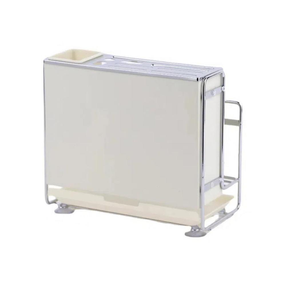 Large Capacity Chopstick Bucket Carbon Steel Cooking Utensil Holder Kitchen Cutter Rack  for Home
