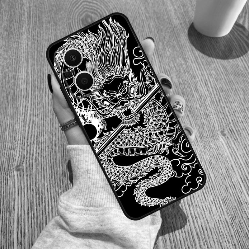 DRAGON TATTOO JAPANESE Case For OPPO Find X6 X5 X3 X2 Pro Lite Neo Reno 7 3 4 5 6 8 Lite 8T 2Z 4Z 5Z Cover Coque