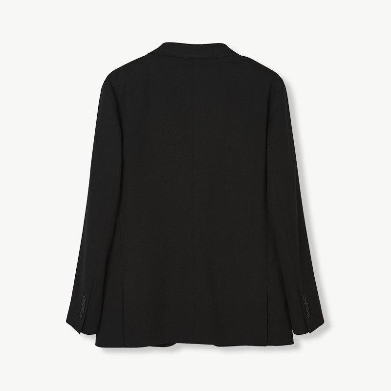 STCO Wool Touch Four-Way Stretch Jacket Black (Relaxed Fit)_Sejud71Nsb