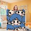 Moon Girl Knee Blanket Throw Winter Microfiber Oversized Baby Lightweight Flannel Fleece Bed Sofa Decoration
