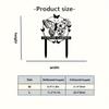 Vintage Metal Butterfly Yard Sign Waterproof Durable Outdoor Garden Decor Gift for Gardeners