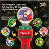 Christmas Cartoon Projection Flashlight Creative Children Flashlight Toy Projector Baby Toys Bedtime Story Book Toy3-10 Cards