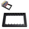 1 Pcs Cassette Tape Storage Rack Audio Cassette Tape Holder Rack 8/10 Slot Total Cassette Tape Organizer Rack For Studio Desktop