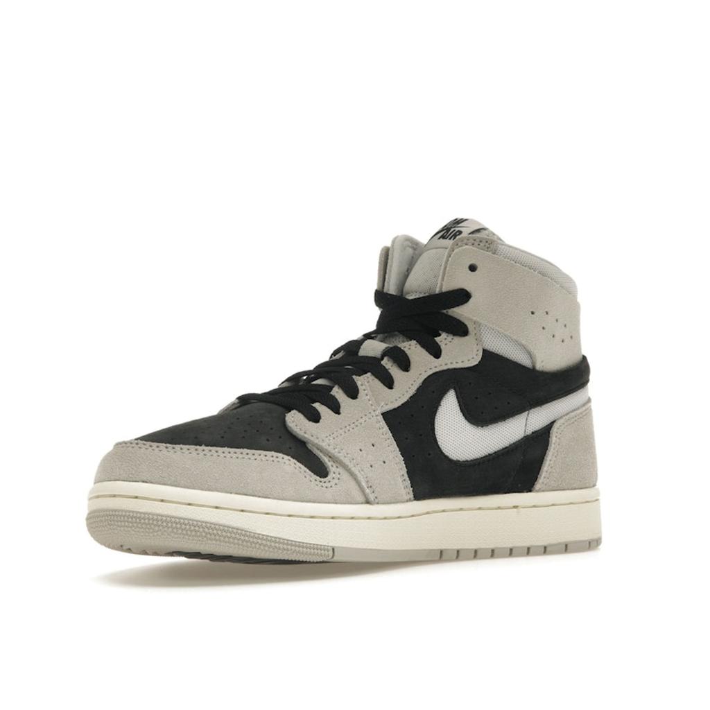 Air Jordan 1 High Zoom Comfort 2 Light Iron Ore Dámské tenisky Šedá Černá Kokosové mléko DV1305-001