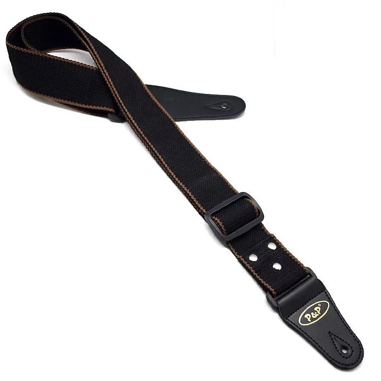 Adjustable Pure Cotton Guitar Strap  for Guitar Bass Guitar Parts Accessories  Guitar Accessories  Bass Guitar Colors Optional