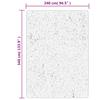 Oviedo Short Pile Rug Anthracite 240 X 340 Cm