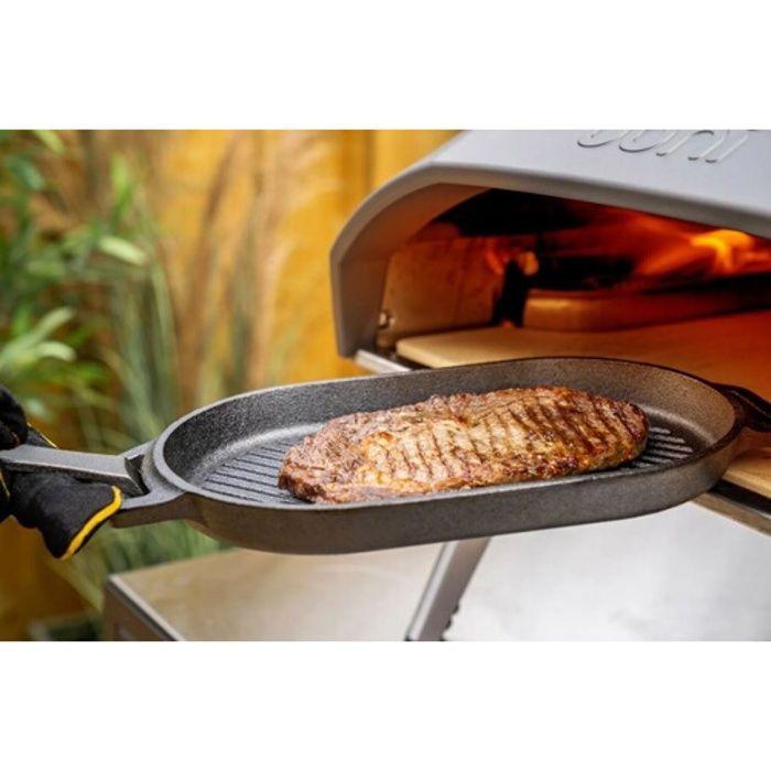 Accessoire barbecue et plancha ooni poêle à griller en fonte