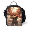 Kinder Anime One Punchs Man Schulrucksack mit Brotdosen ,Federmäppchen ,Schultaschen für Jungen Mädchen Bestes Geschenk