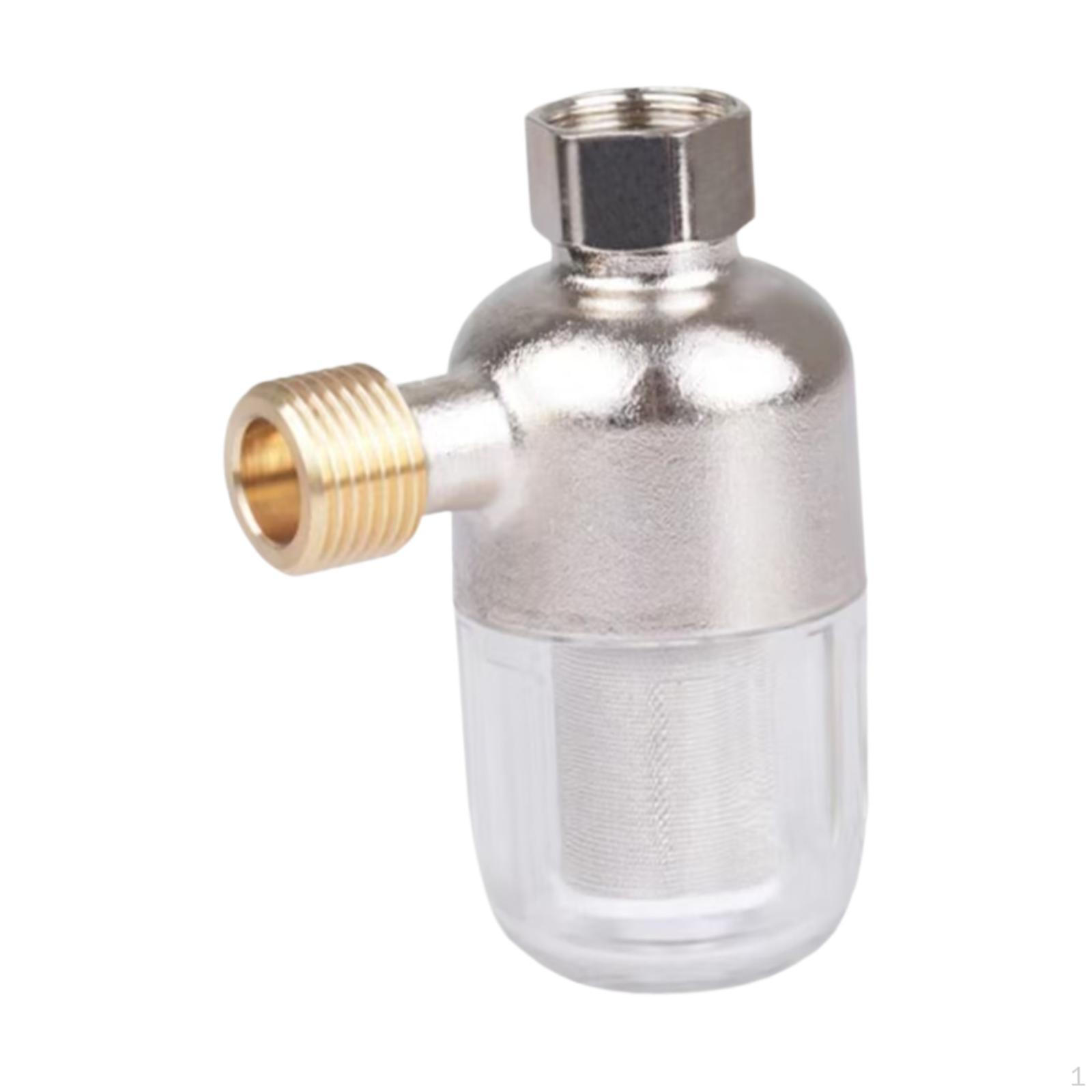 

Фильтр-смягчитель воды для крана, чистящая нержавеющая сталь 1/2 дюйма для стирки