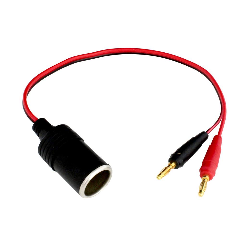 Kaito Denshi Cigar Socket Banana Plug 4mm Conversion Adapter