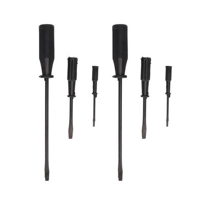 2 Sets Screwdriver Set High Hardness Ergonomic Long Screwdriver Set for Sewing Machine Computer