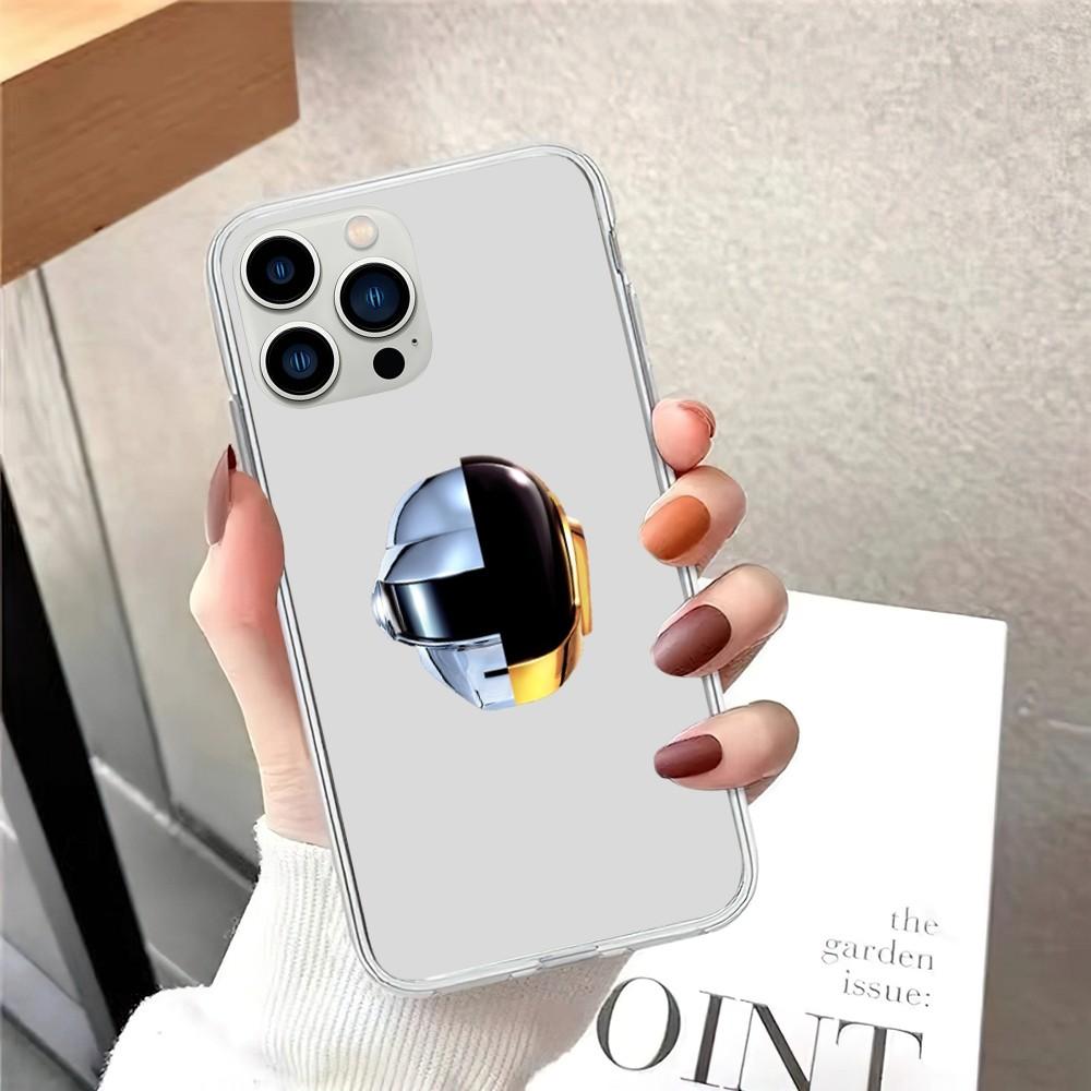 

Чехол для телефона Daft Punk для iPhone 15 12 Mini 13 14 Pro XS Max X 11pro Max SE XR Прозрачный чехол iPhone11PRO