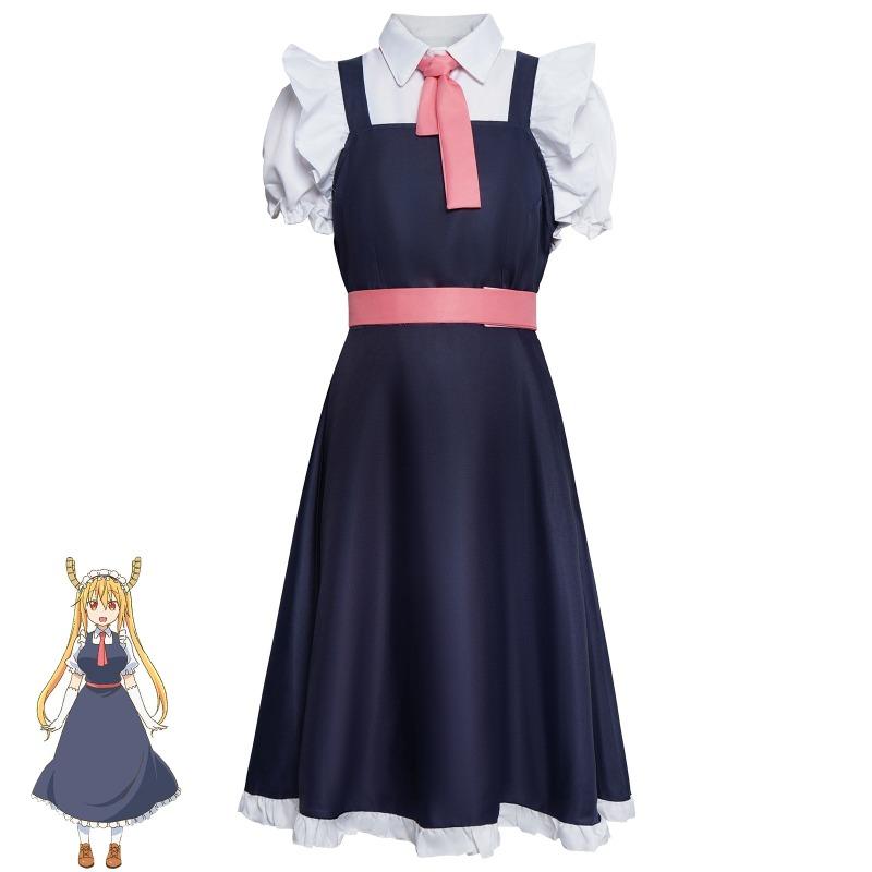 Kobayashi's Dragon Maid Cos Costume Halloween Cos Costume Dragon Maid Thor Cosplay Stage Costume Girl