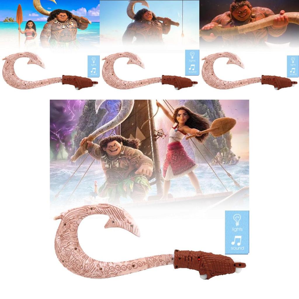 Colorful Maui Fish Hook Fun Toy For Children Featuring Music And Lights