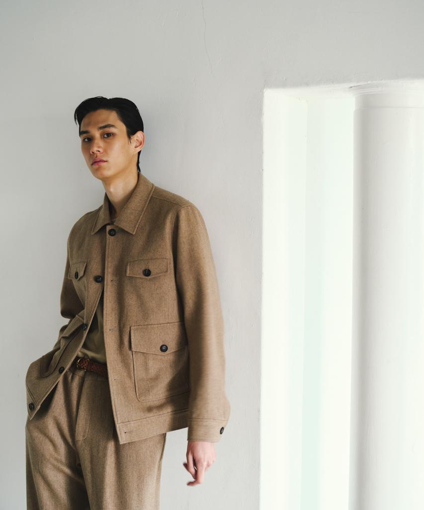 Bibeleude Classic Wool Trouser Brown