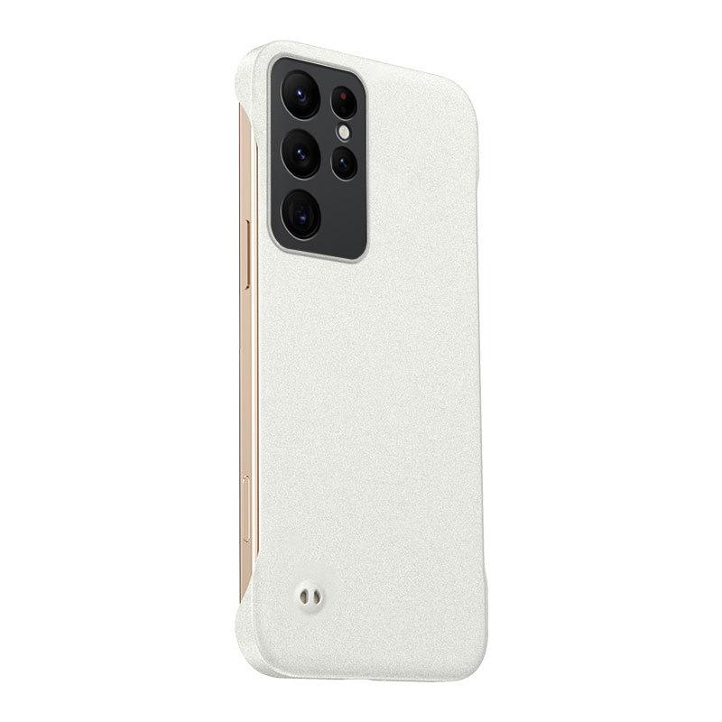 Applicable to Samsung s25ultra mobile phone case, new rock matte borderless S25 anti-drop heat dissipation protective case, men and women +