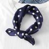 Small Silk Scarf Leopard Print Polka Dot Small Square Scarf Women'S Decorative Scarf Autumn And Winter Scarf Headscarf Headband Wrist Chic Wind