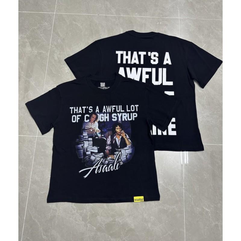Premium 100% Cotton Crew Neck Short Sleeve T-Shirt Men Loose Fit Casual Print Tee 2025