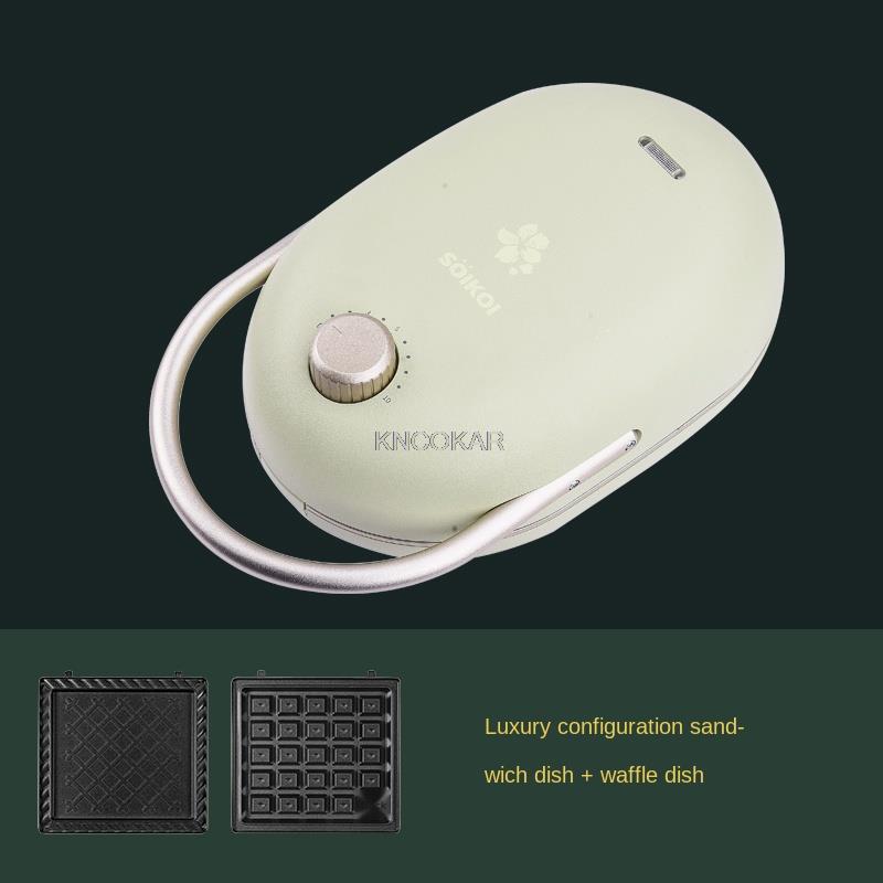 Электрическая вафельница 600 Вт, машина для приготовления сэндвичей, духовка для выпечки пирожных «пузырьковые яйца», завтрак 220 В 220-240V