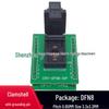DFN8/DFN3.3x3.3-8L(0.65) IC Chip Burn-In, Test & Programming Socket Adapter DIP8